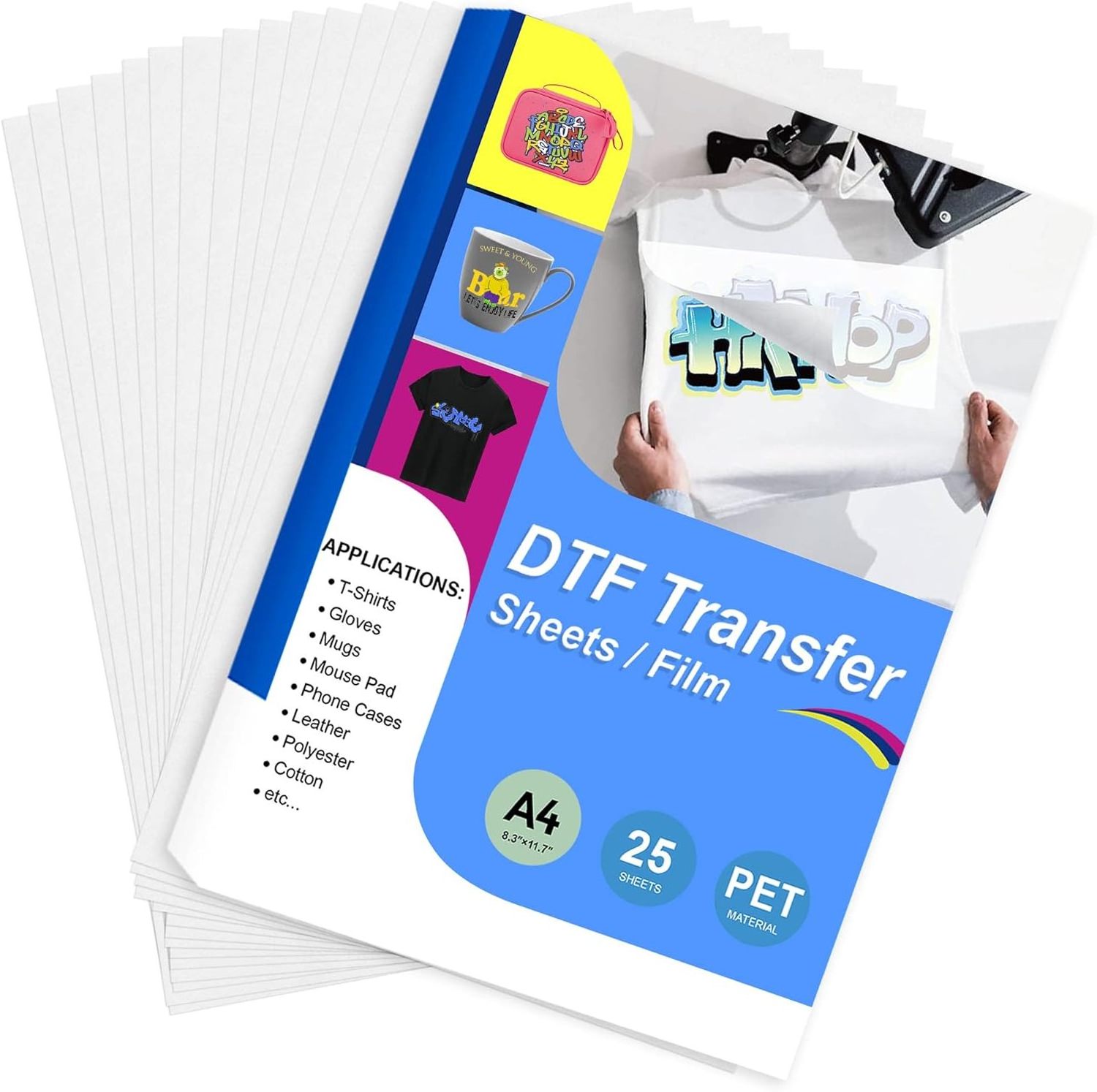 Wholesale  high quality DTF Transfer Film  A4(8.3