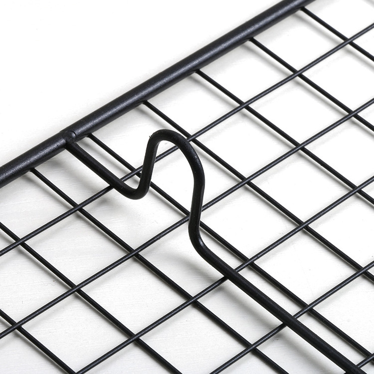 Hot sell customized kitchen square non stick small stainless steel grid baking commercial bakery cooling rack