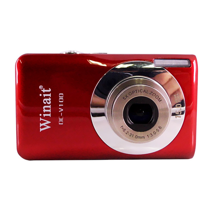 5X Optical zoom, 4X Digital Zoom Max 15 MP 720p hd Digital Camera With 2.7