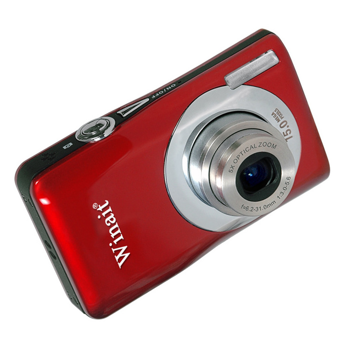 5X Optical zoom, 4X Digital Zoom Max 15 MP 720p hd Digital Camera With 2.7