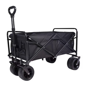 Outdoor Steel Frame garden camping foldable cart wagon