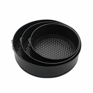 Round Shape Springform Cake Mold loaf Bread Baking Trays Nonstick Carbon Steel Baking Pan