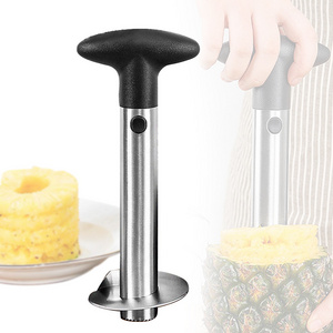 Stainless Steel Pineapple Peeler Kitchen Gadgets Fruit Tools Manual Pineapple Corer Cutter Slicer