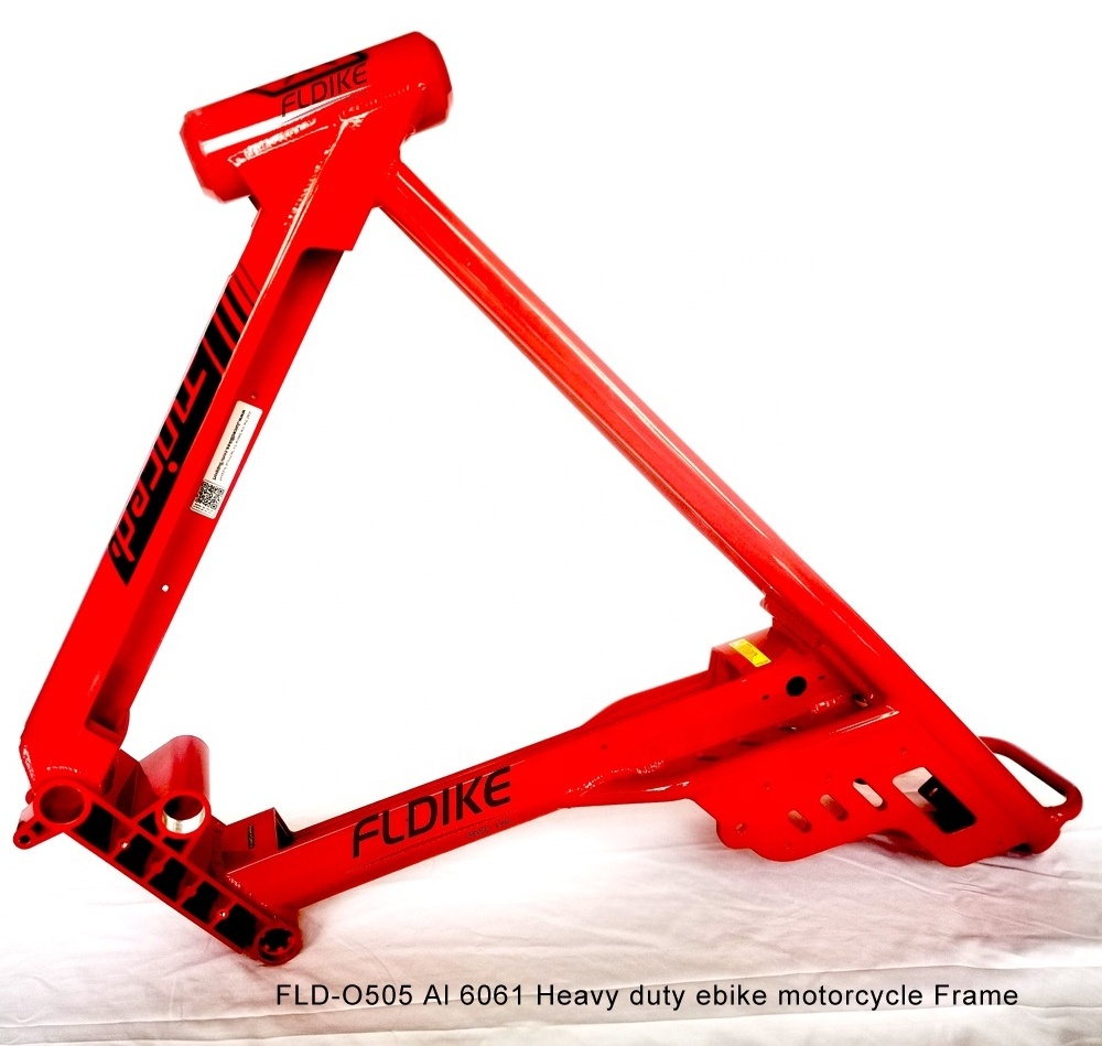 Bicycle Frame for e bike in Aluminium 6061 bicycle frame from factory