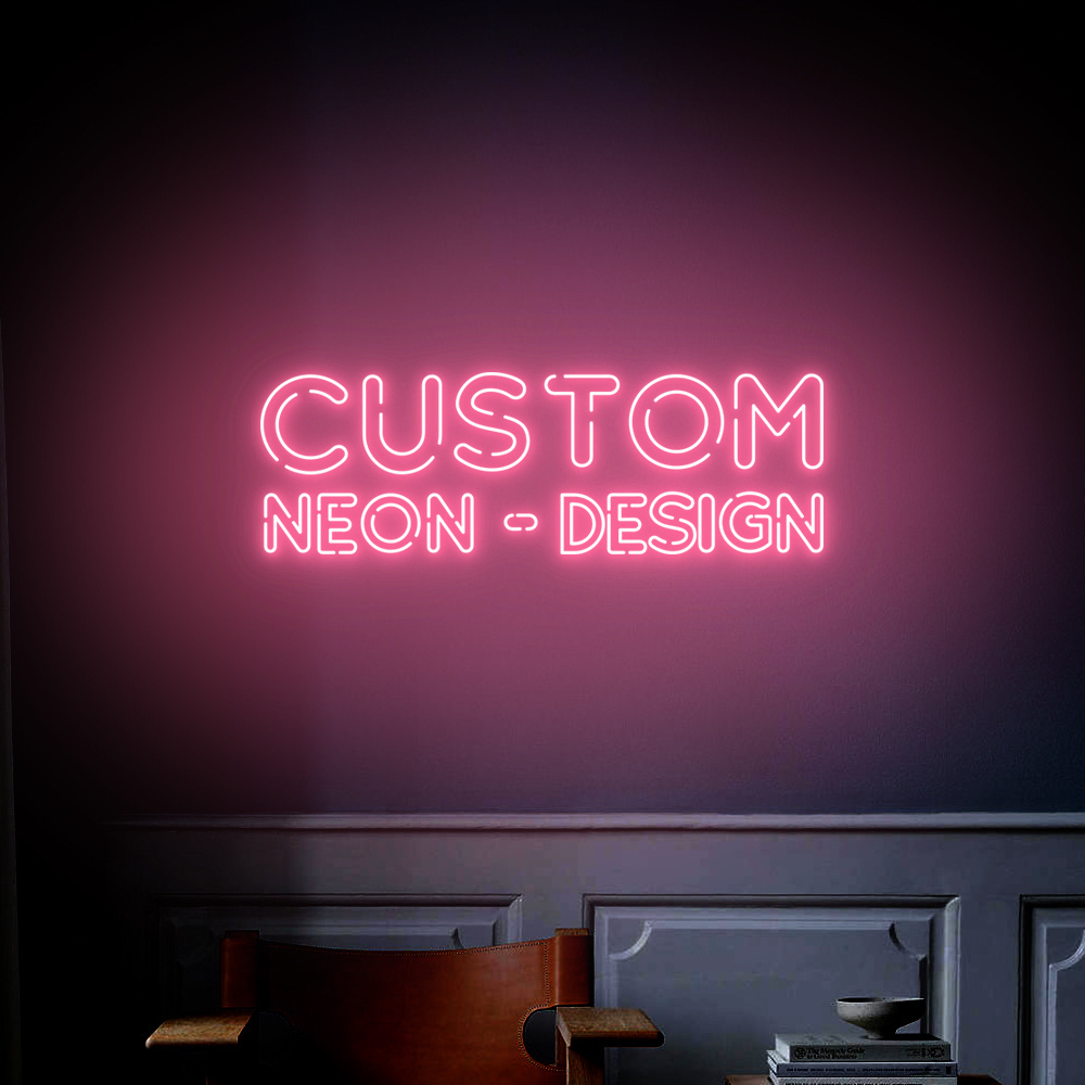 Fast Delivery Custom Neon Led Light Name Logo Sign No Moq Dropshipping custom neon sign for home party wedding decoration