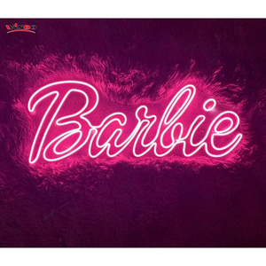 Dropshipping Free Design Custom Led Neon Light Name Custom Drop Shipping barbie neon sign