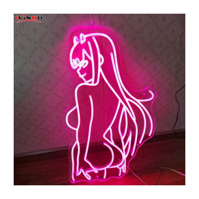 Winbo Manufacture Custom Neon Sign Led Letter Birthday Party Decor New Design Neon Sign Of Women Wall Decor