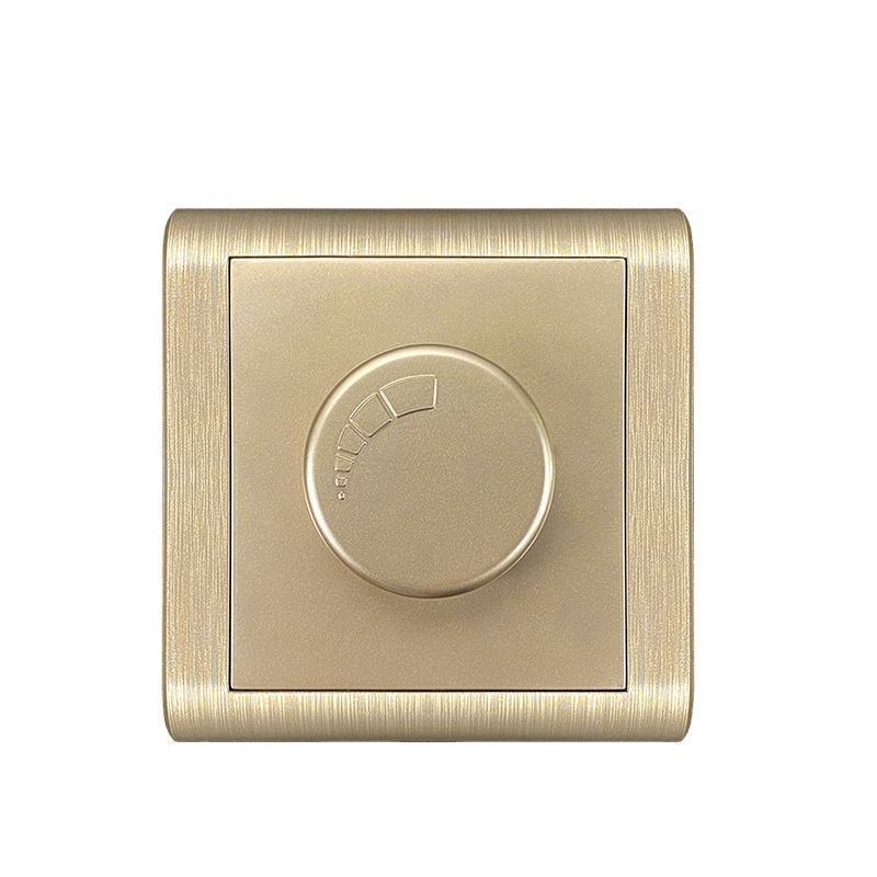 Modern Luxury European Standard Household Smart Wall Switch Light With Waterproof Protective Covers