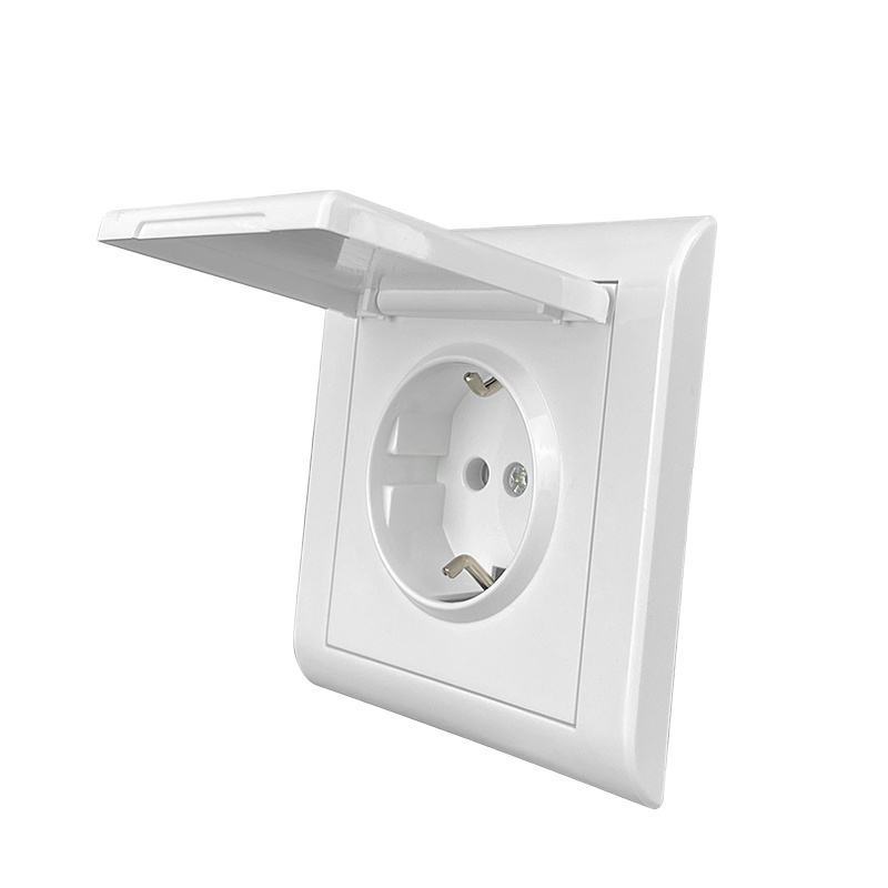 Selling Like Hotcakes in Europe: 16A Electrical Socket Wall Switch with Enhanced Safety Cover