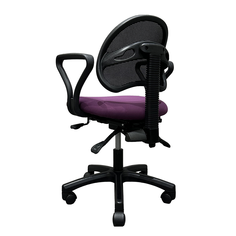 Office Office Chair with Armrest Small Space Saving Multifunctional Mesh Fabric Minimalist Iron Swivel Chair 816AK Premium