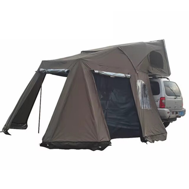 Overland Outdoors Camping 4x4 Aluminum Hard Shell Roof Top Trailer Tent Car Roof Top Tent