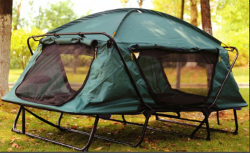 Waterproof Foldable Soft Ground Tent with  Screen Window for Camping