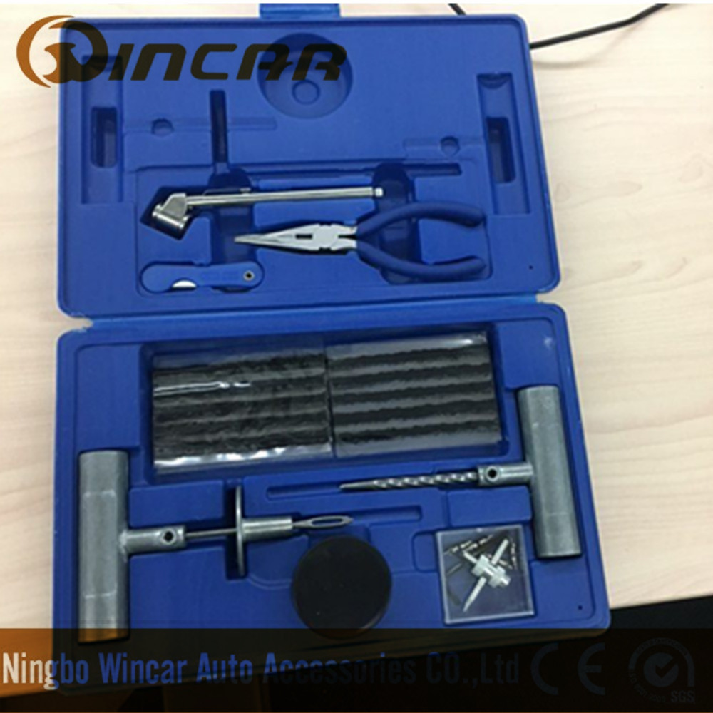 Emergency Blue / Black  Heavy Duty Tire Repair Kit for Car