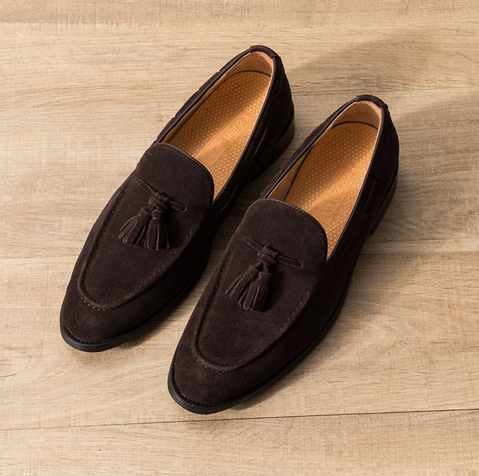 Men Soft Moccasin Driving Loafers Suede Leather Boat Shoes Fancy Men Casual Loafer Shoes Usine De Chaussures