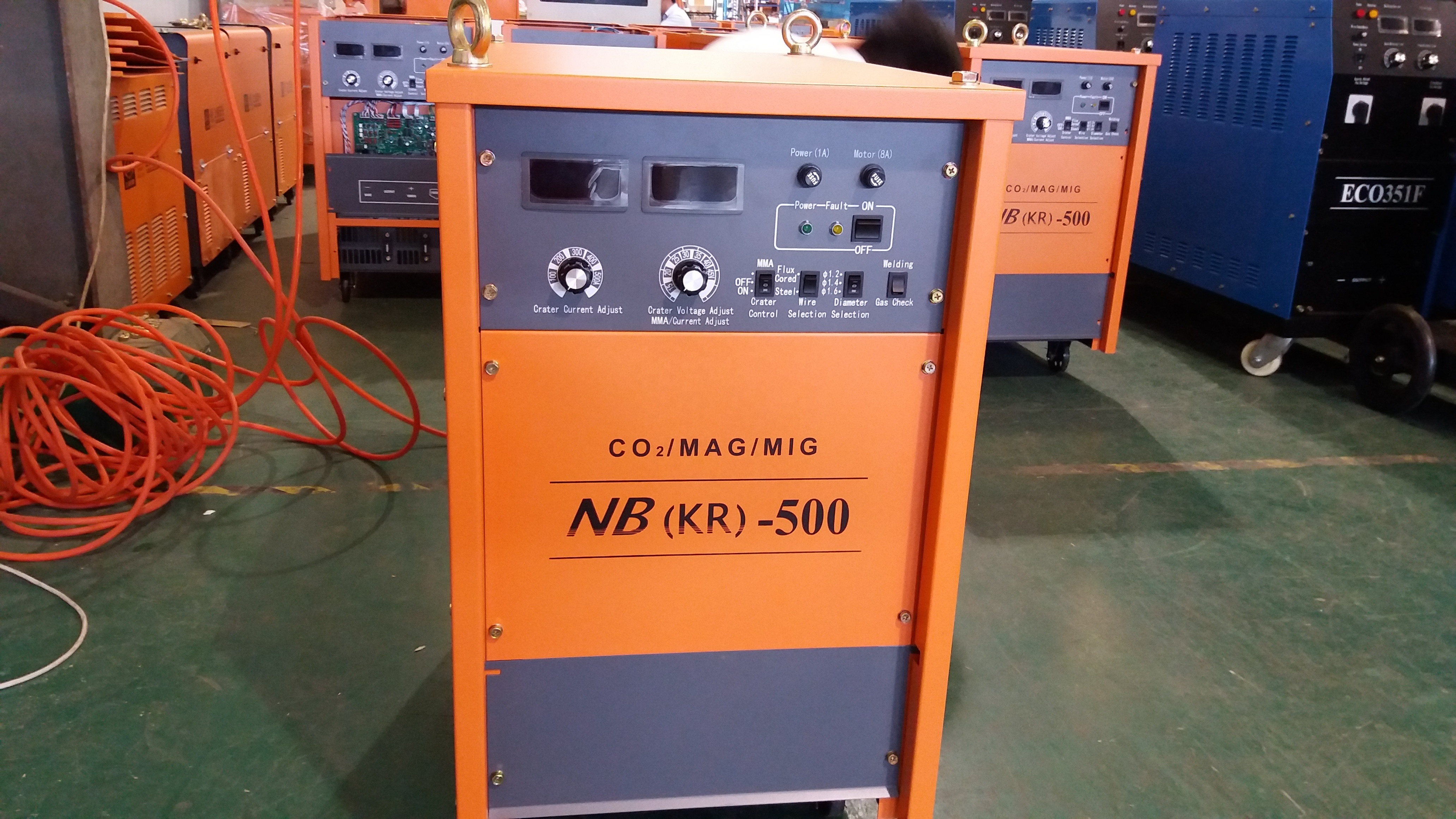 KR series MIG/MAG welding machine, Thyristor MIG MAG welding machine SCR CO2 welder , Thyristor CO2 / MAG Semi-Automatic Welder