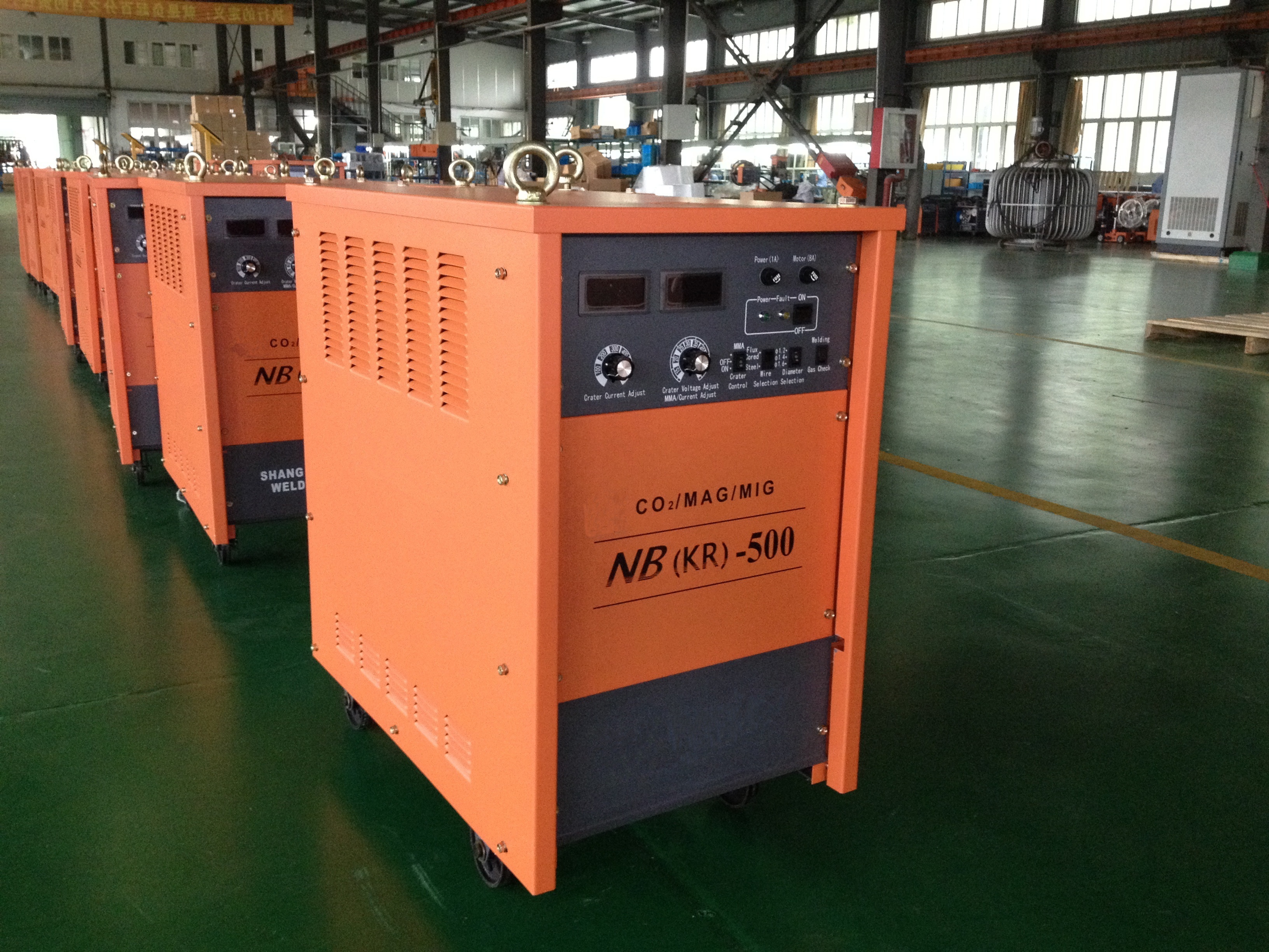 KR series MIG/MAG welding machine, Thyristor MIG MAG welding machine SCR CO2 welder , Thyristor CO2 / MAG Semi-Automatic Welder