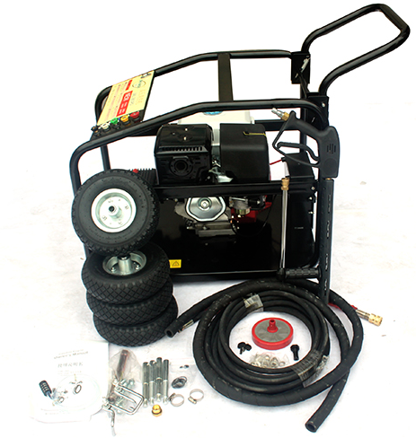 3600psi China diesel powered high pressure washer