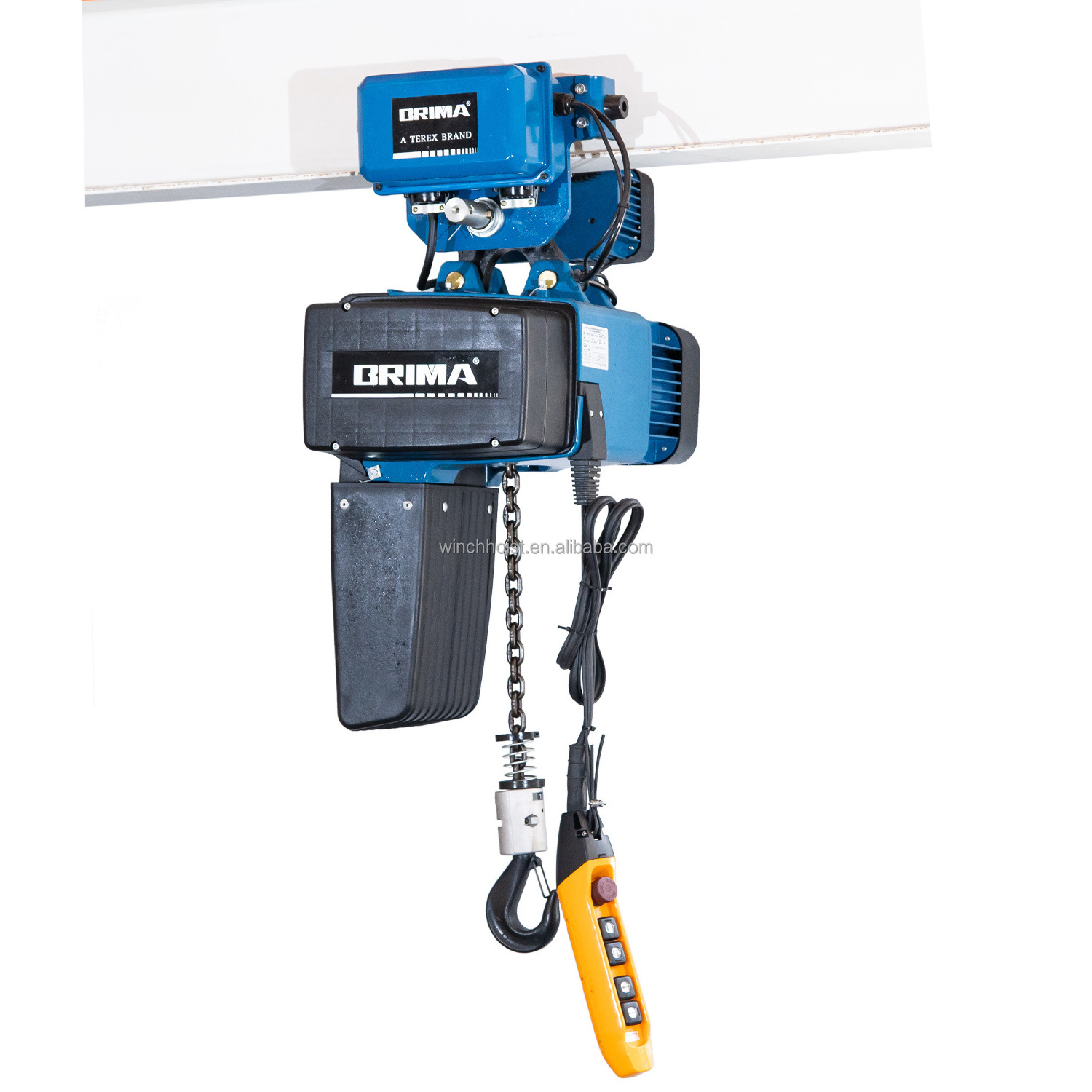 low price BRIMA 1ton portable european electric chain hoist