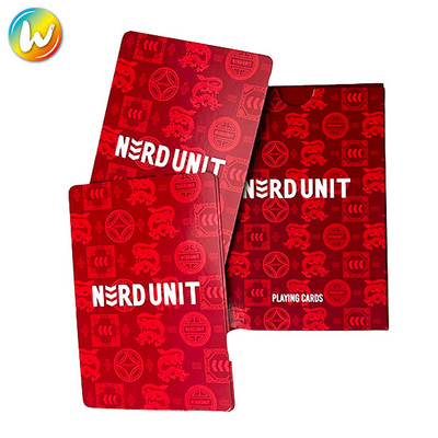 Customizable best quality design premium 100% waterproof pvc plastic poker cards mini playing cards with printing service