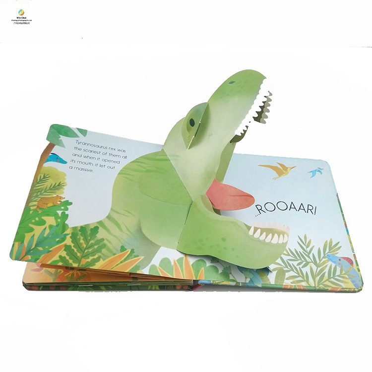 Children's books hardcover story activity books printing production full color glossy paper material printing services