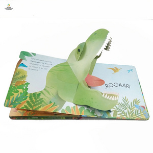 Children's books hardcover story activity books printing production full color glossy paper material printing services