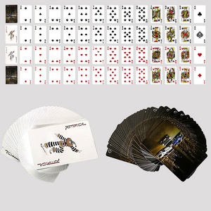 Yimi Printing Professional Custom Logo Luxury Double Set Playing Cards For Family Party Game Cards Decks