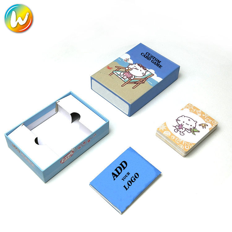 Wholesale Cards Game Children Holiday Entertainment Game Table Playing Cards for Kids Toys Deck of Card