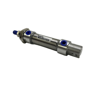 MA MSA MAD MACD MAC MAJ MAL MSAL MALD MALC MALJ  DSNU MA6432 Small MINI Adjustable Stroke Air Pneumatic Spring Return Cylinder