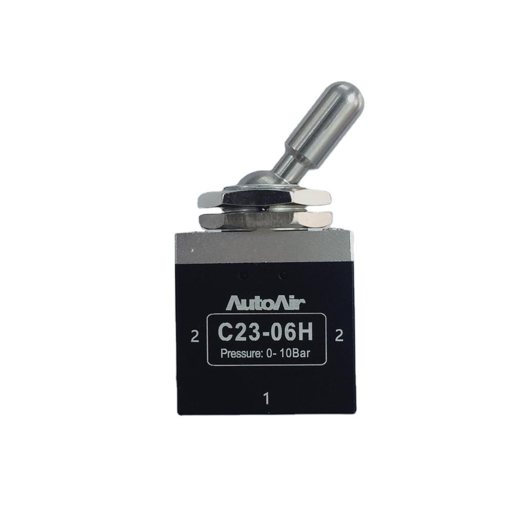 C23-06H Pneumatic Air Control Switch Toggle Air Toggle Valve