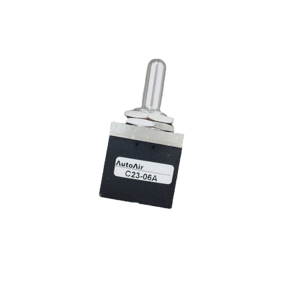 AUTOAIR 3 position 5 way s C23-06H Toggle Switch C23-06H type 5 port 3 position Toggle Switch Valve