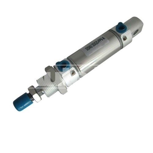 DSNU Micro Air Cylinder With PPV Cushioning Adjustable At Both Ends