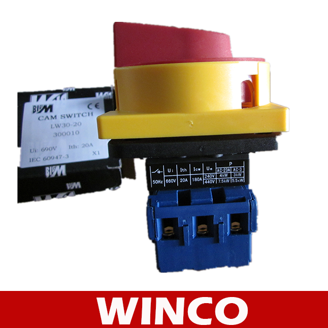 LW26GS-20/04-1 LW26GS Series Padlock type power cut off switch ON-OFF rotary switch