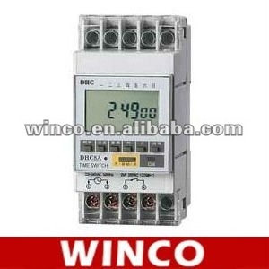 DHC8A-2A Twin Weekly Programmable Digital Electronic Timer Switch