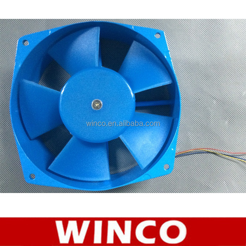 150FZY2-D Industrial Flow Fan Axial Fan 220v AC Wall Fan Plastic Industry 115V/230V Kumanical 108x108x25mm 62DB(A)