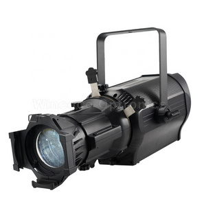 Theatre lights 200W 300W WW/CW/Bi-color/RGBW 4 in 1  LED Ellipsoidal LEKO Profile Spotlight For Church Theatre