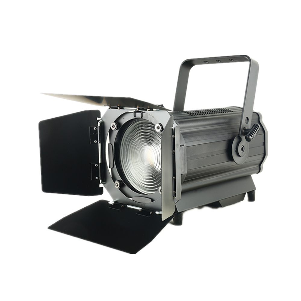 300w RGBAL Led Fresnel Spotlight With Auto Zoom Dmx Theater Studio Concert Stage Lighting