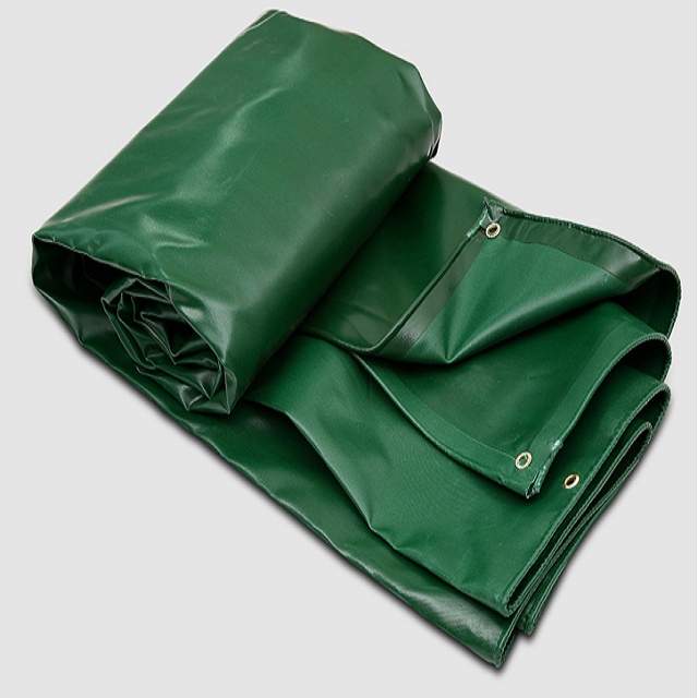 2022 New PVC Knife Coated 18oz Woven PVC Tarpaulin Fabric Fiberglass Waterproof EquirementTarpaulin Sheets