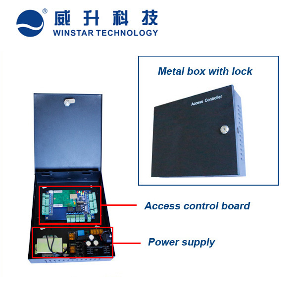 Two Door Access Control Panel TCP/IP Two Door Access Controller working with RFID,parking barrier gate,time attendance.