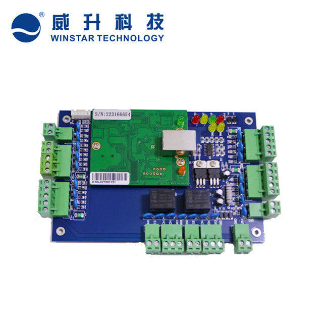 Two Door Access Control Panel TCP/IP Two Door Access Controller working with RFID,parking barrier gate,time attendance.