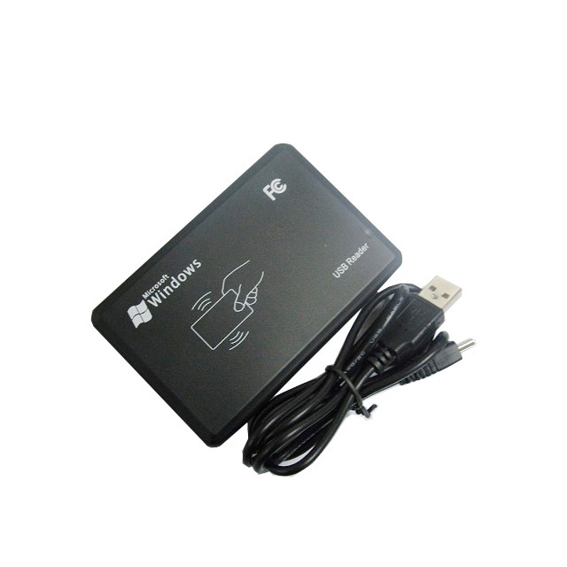 good price 125KHz desktop USB RFID card reader used windows linux android system for register