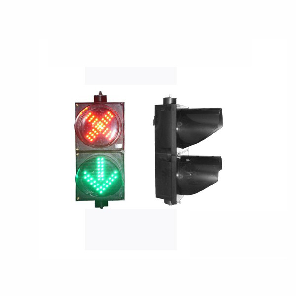 200mm Red cross Green arrow LED Traffic signal light for parking system