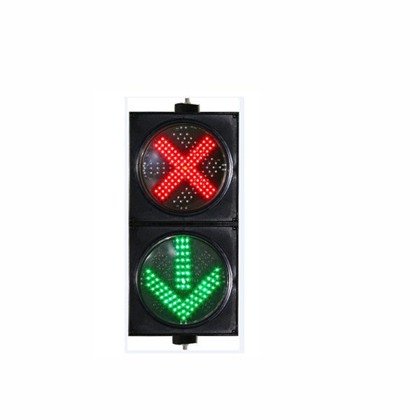 200mm Red cross Green arrow LED Traffic signal light for parking system