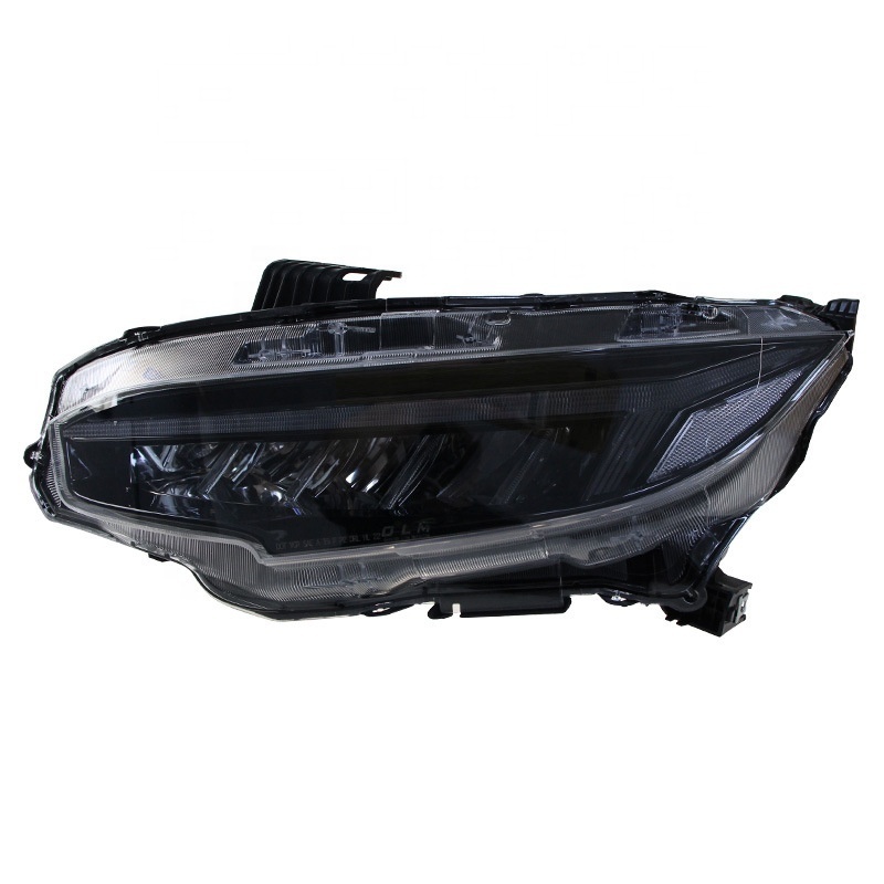 Headlight For HONDA Civic 2016 2017 2018 2019 2020 2021  Colorful flowing Front Lamp Assembly  DRL Parking Turning Signal LED He