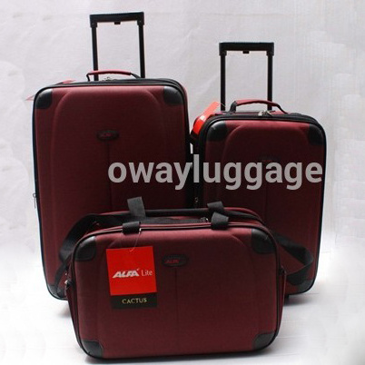 stock 3pcs trolley luggae bag size 20 24 28inch travel bag and suitcase