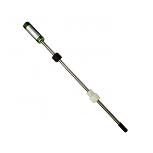 Gas station fuel tank gauge magnetostrictive probe float