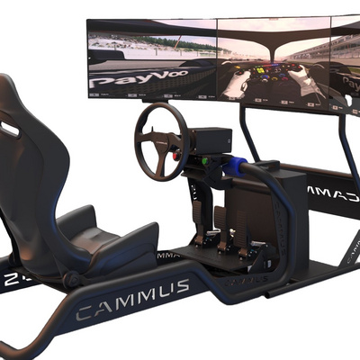 CAMMUS Gaming Steering Wheel 15nm Direct Drive Wheelbase Sim Racing Simulator Wheel and Pedals for PC Game