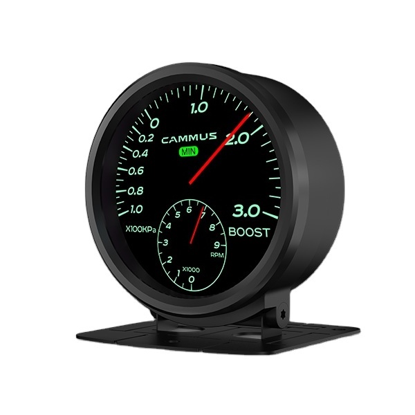 60mm LCD Face Car Meter Boost EGT water temp air pressure Gauge Water temperature Oil pressure Volt Tachometer Gauge Meter