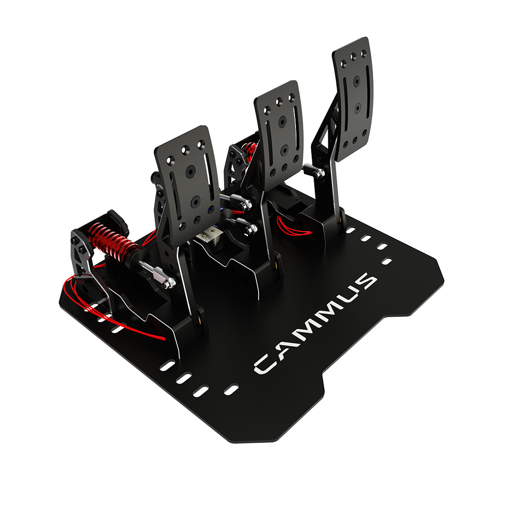 CAMMUS LC100 Load Cell Pedals Sim Racing Pedal 3 Pedals for PC Racing Games