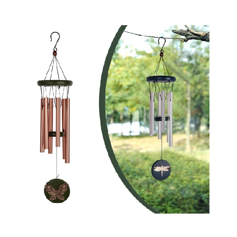 Soothing Melodic Tones Bereavement Gifts Wooden Sympathy Pet Memorial Wind Chimes Outdoor for Garden Patio Balcony Home