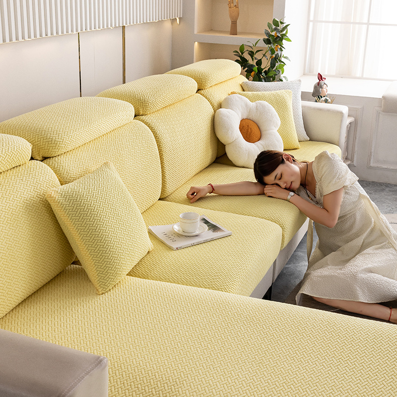 Living Room Material Fleece Furniture Cover for Sofa and Seats for Sofa Protector Cover